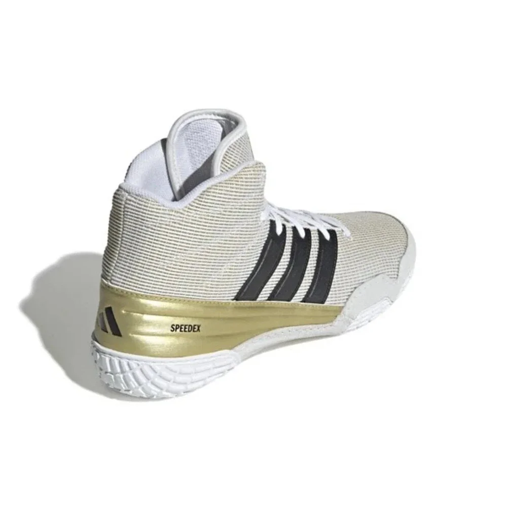 Adidas Speedex JQ4982 Men's US 11 White Gold Athletic Wrestling Shoes LIQ1363